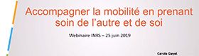 Webinaire - Aide et soin à la personne : accompagner la mobilité de la personne