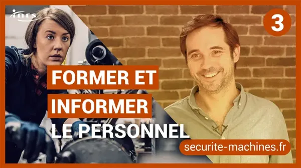 Sécurité machines  - Former et informer le personnel (Anim-453)