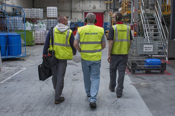 Accueil d'intervenants de maintenance par le référent de l'entreprise exploitante