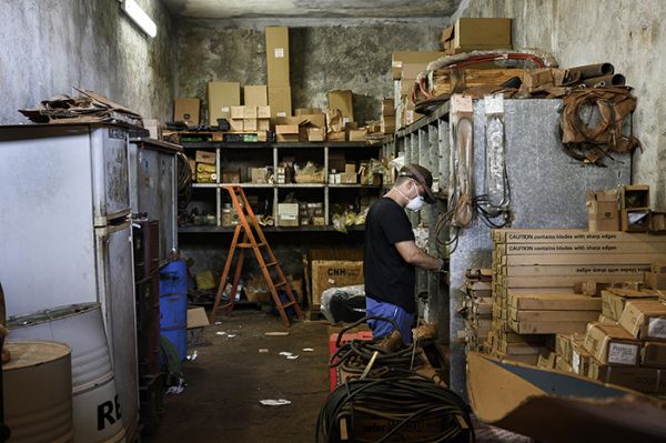 Stockage de pièces détachées