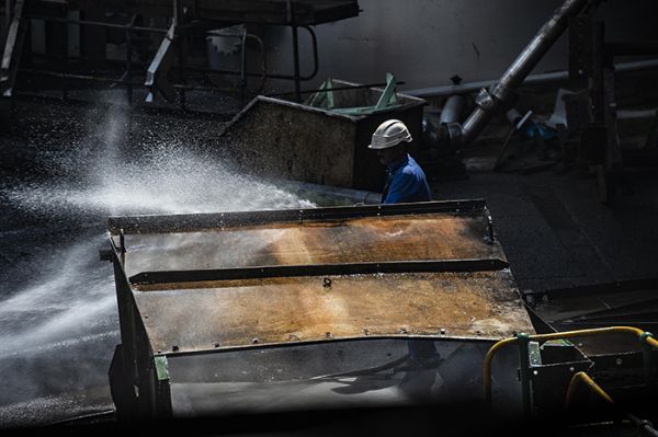 Intervention de maintenance dans une sucrerie