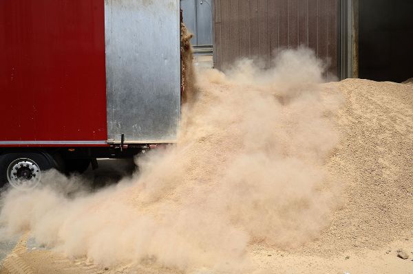 Livraison de sciure de bois