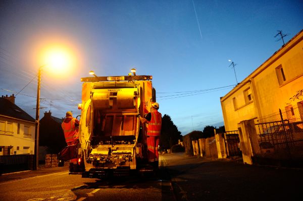 Collecte de poubelles