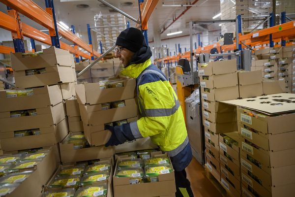 Travail en entrepôt frigorifique