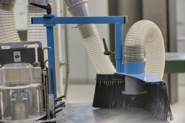 Captou, dispositif de captage de poussières de bois conçu par l'INRS