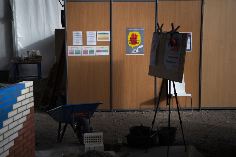 A competition under the watchful eye of INRS safety posters