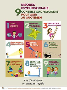 Risques psychosociaux. 9 conseils aux managers pour agir au quotidien