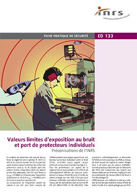 Valeurs limites d\'exposition au bruit et port de protecteurs individuels