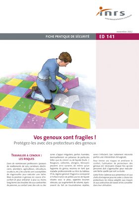 Vos genoux sont fragiles !