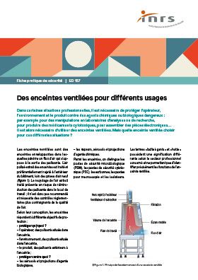 Des enceintes ventilées pour différents usages