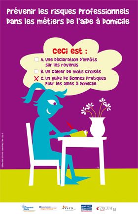 Prévenir les risques professionnels dans les métiers de l\'aide à domicile