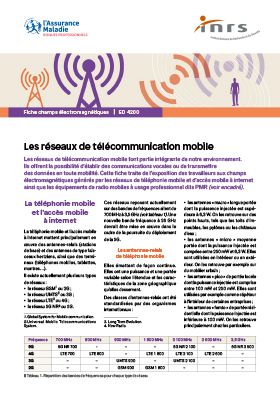 Les réseaux de télécommunication mobile