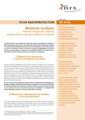 Médecine nucléaire