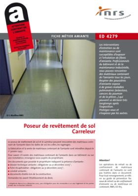 Poseur de revêtement de sol - Carreleur