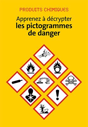 Produits chimiques. Apprenez à décrypter les pictogrammes de danger