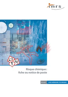 Risque chimique : fiche ou notice de poste