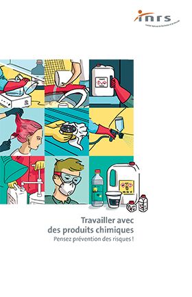 Travailler avec des produits chimiques. Pensez prévention des risques !