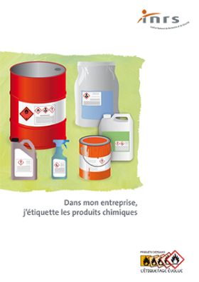 Dans mon entreprise, j\'étiquette les produits chimiques