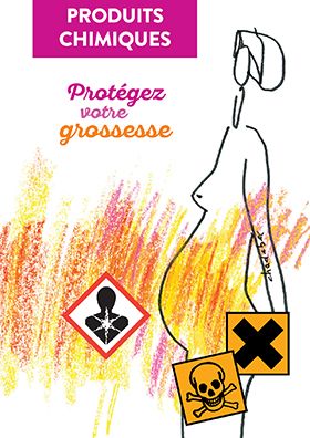 Produits chimiques. Protégez votre grossesse
