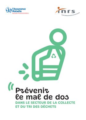 Prévenir le mal de dos dans le secteur de la collecte et du tri des déchets