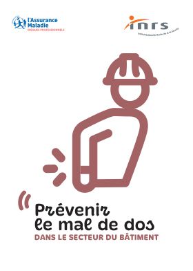 Prévenir le mal de dos dans le secteur du bâtiment
