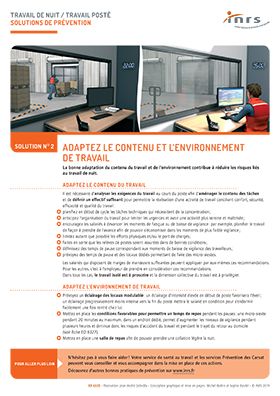 Adaptez le contenu et l\'environnement de travail
