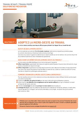 Adoptez la micro-sieste au travail