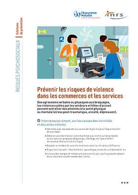 Prévenir les risques de violence dans les commerces et les services