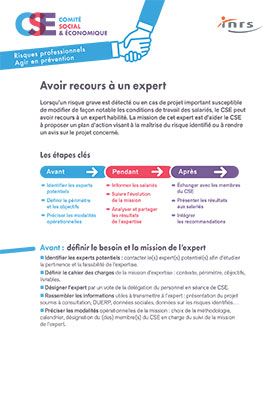 Avoir recours à un expert