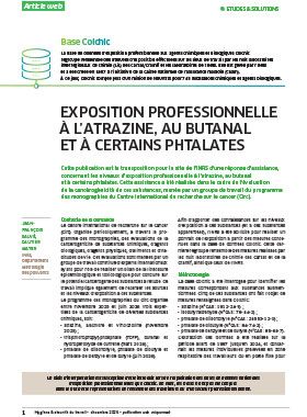 Hygiène et sécurité du travail, revue trimestrielle scientifique de l\'INRS