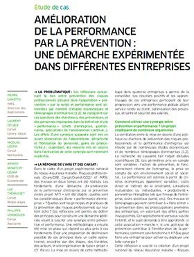 Hygiène et sécurité du travail, revue trimestrielle scientifique de l\'INRS