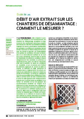 Hygiène et sécurité du travail, revue trimestrielle scientifique de l\'INRS
