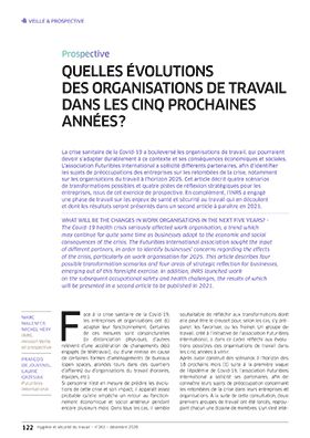 Hygiène et sécurité du travail, revue trimestrielle scientifique de l\'INRS