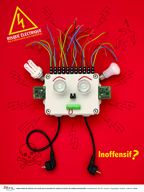 Risque électrique. Pas d'intervention sans habilitation. Inoffensif ?