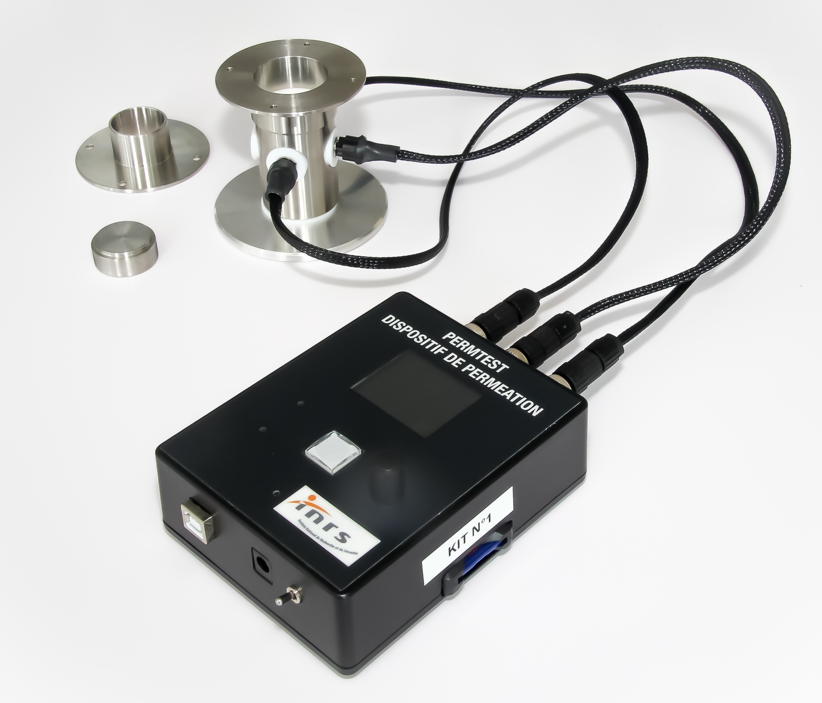 Le dispositif diagnostic de la résistance des protections cutanées aux produits chimiques